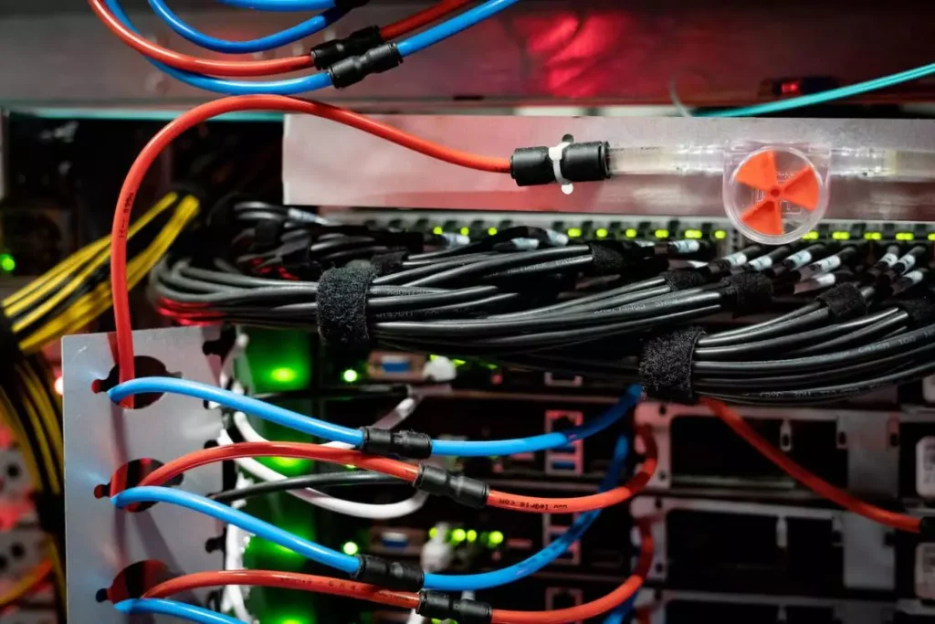 Netzwerk-Infrastruktur im Rechenzentrum