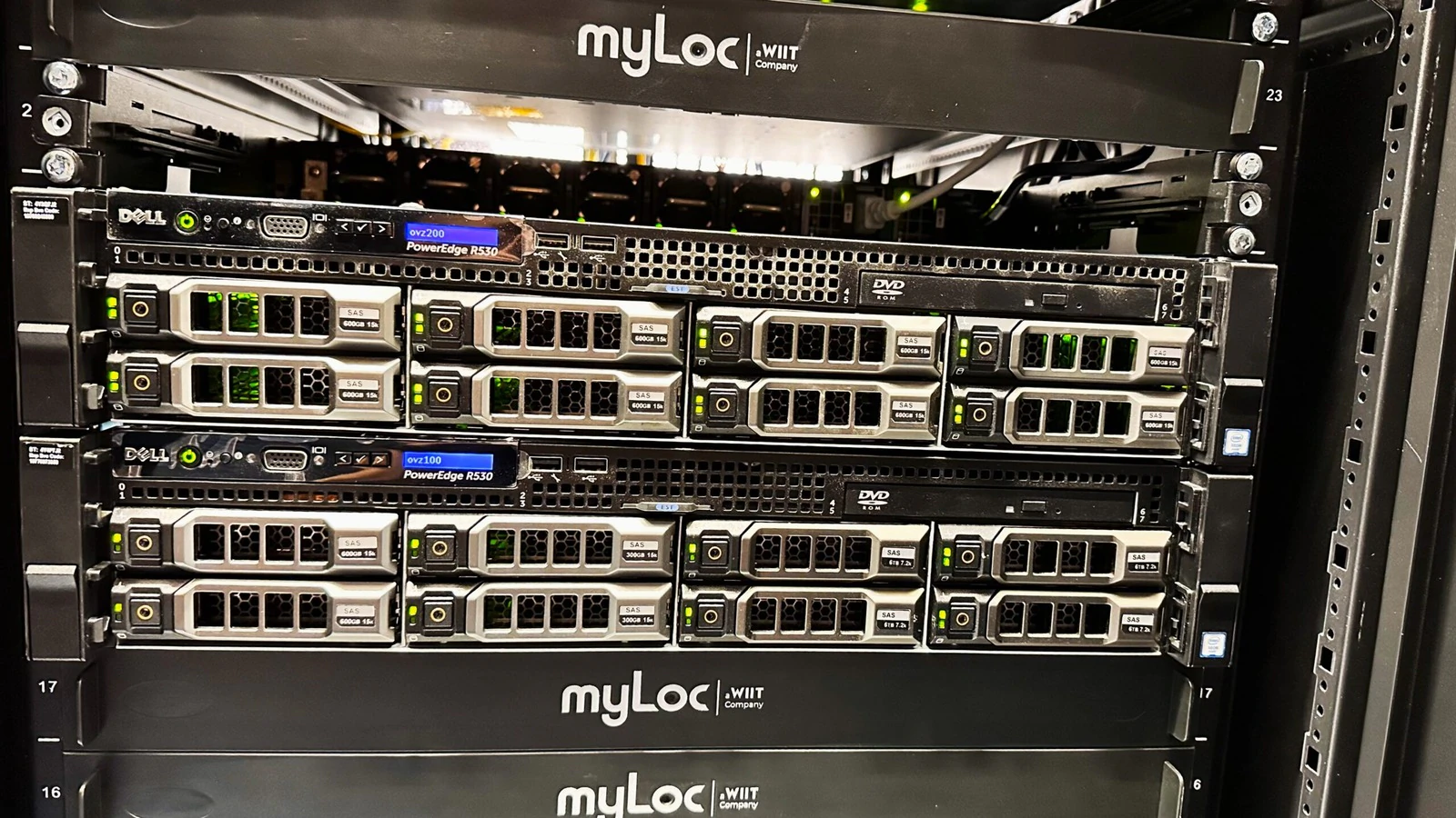 Eigene Server-Hardware von 4QH im Rechenzentrum Düsseldorf