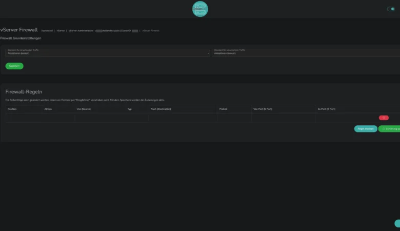 Virtelle Server - Webinterface